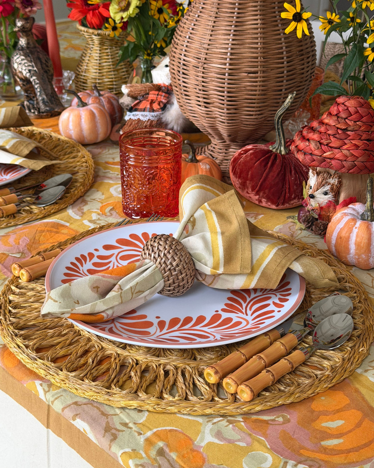 Autumn Harvest Tablescape Set