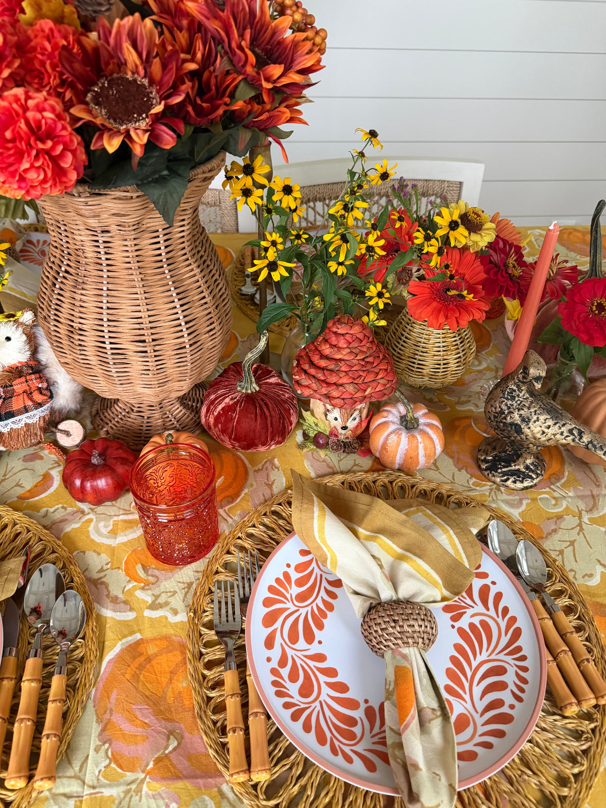 Autumn Harvest Tablescape Set