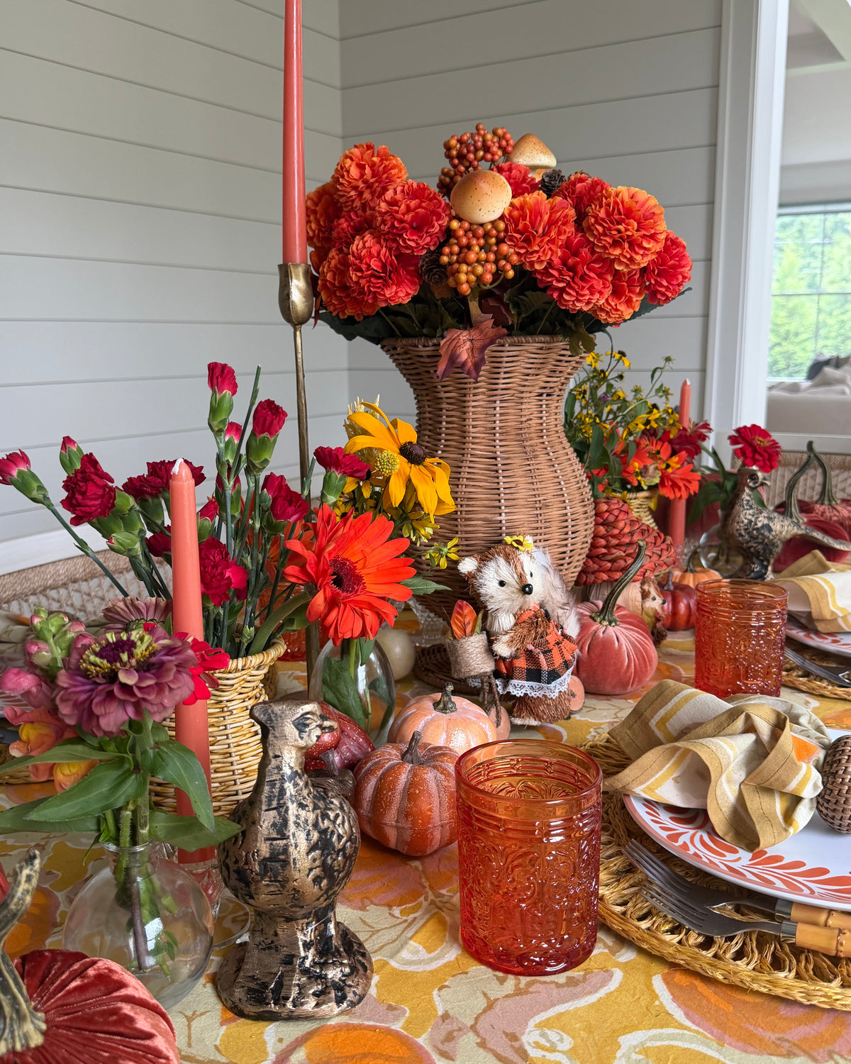 Autumn Harvest Tablescape Set